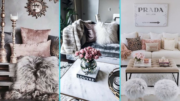 ❤ DIY Shabby Chic Style Fur decor Ideas ❤| Home decor & Interior design| Flamingo Mango