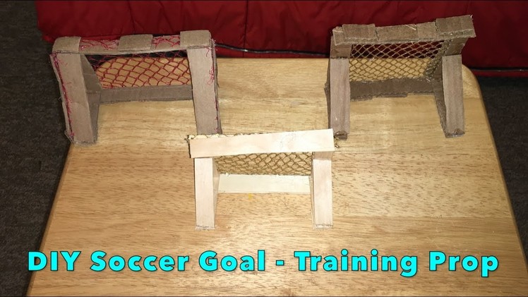 DIY Soccer Goal - Rat Training Prop