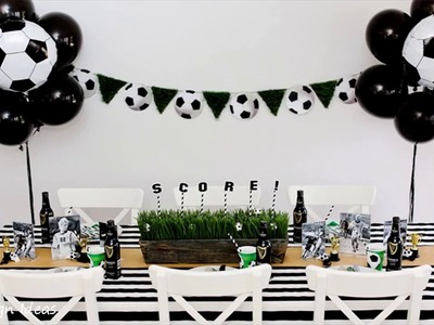 DIY Soccer Party Decorating Ideas