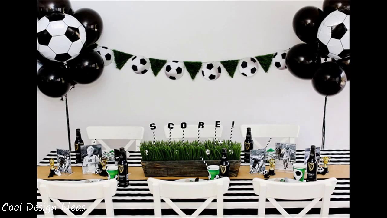 DIY Soccer  Party  Decorating  Ideas 