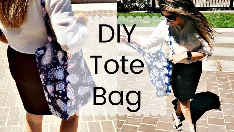 DIY Tote Bag | Sew in 30 Minutes