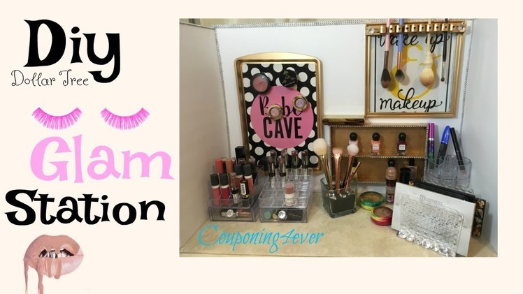 ???? DOLLAR TREE DIY | MAKEUP ORGANIZATION CUBBY ????