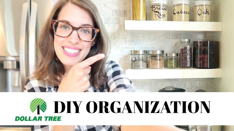 Dollar Tree DIY Pantry Organization | ORGANIZED SPACE