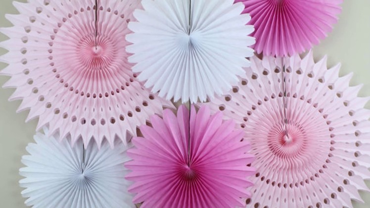 Flower Paper Design For Kids Birthday