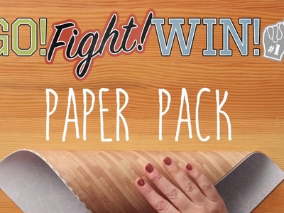Go! Fight! Win! Paper Pack by Creative Memories