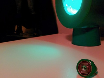 Green Lantern Power Ring and Power Battery cosplay DIY