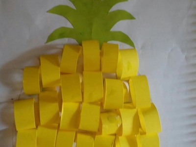 How Make Paper Pineapple