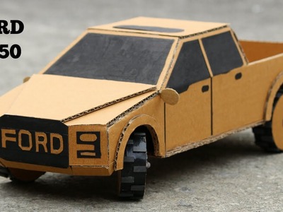 How to make Ford F150 RC Car DIY - Very Simple