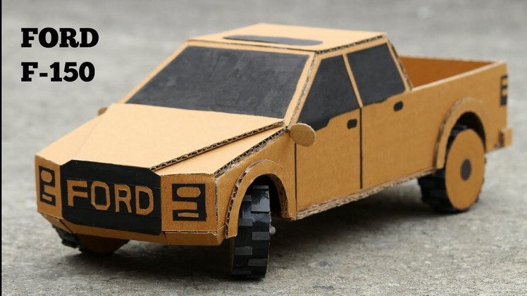 How to make Ford F150 RC Car DIY - Very Simple