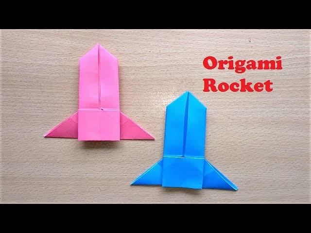 Incredible Origami Paper Rocket that Flies Forever - Making Origami Rocket