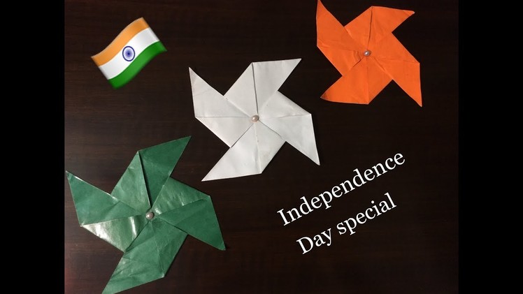 Independence Day special paper craft. 