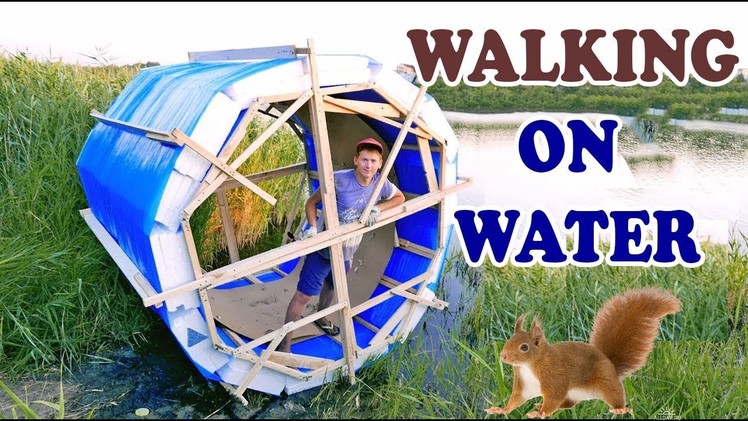 INSTRUMENT FOR WALKING ON WATER (FROM STRETCH FILM AND STYROFOAM) – DIY