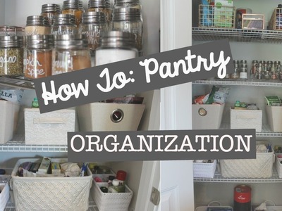 Pantry Organization Tips & Tricks | DIY Spice Jars