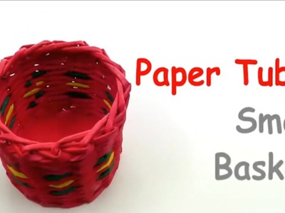 Paper Basket Making At Home