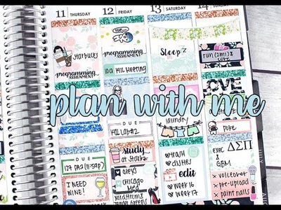 Plan with Me: Hello Simple Paper & Planner Belle Press | MandyPlans