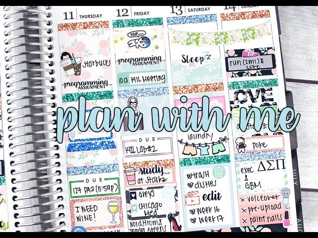 Plan with Me: Hello Simple Paper & Planner Belle Press | MandyPlans