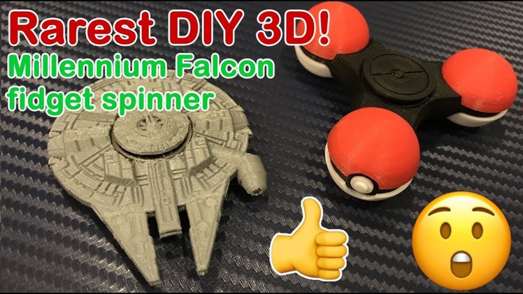 RAREST!! DIY 3D Custom Millennium Falcon Star wars Fidget spinner on eBay  2017