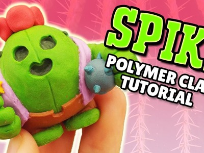 Spike (Brawl Stars) - Polymer Clay Tutorial