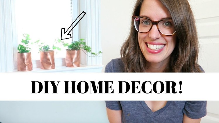 Trash to Treasure DIY Home Decor | How To Decorate on a Budget!