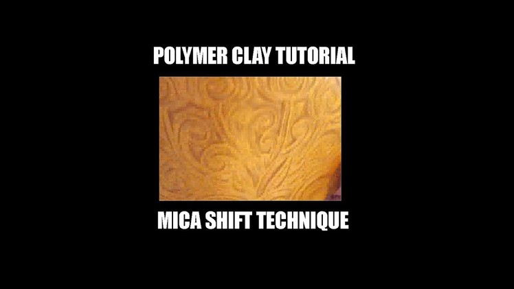 084-Polymer clay tutorial - the mica shift technique