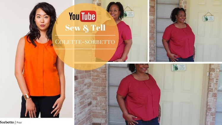 [185]Sewing|Sew & Tell - Colette Patterns 'Sorbetto' Review