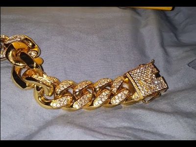18k Gold Diamond Cuban Link Bracelet - Capital Bling Jewelry