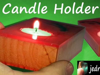 Candle Holder Resin. DIY !!!