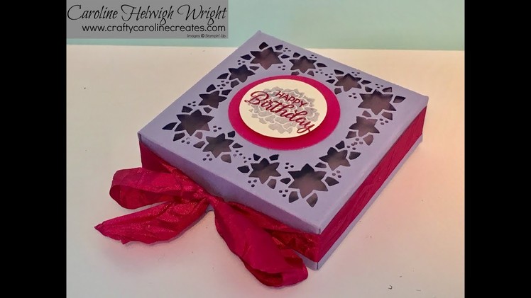 Card Front Builder Gift Box Tutorial - but not for Christmas