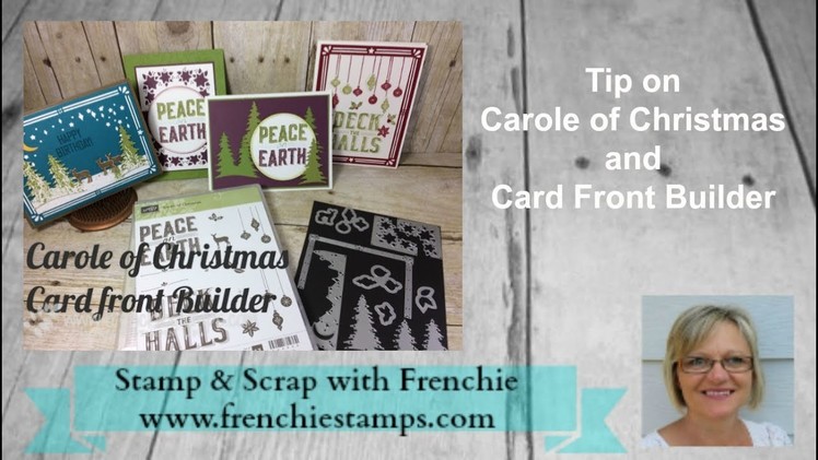 Carole of Christmas and Card Front Builder