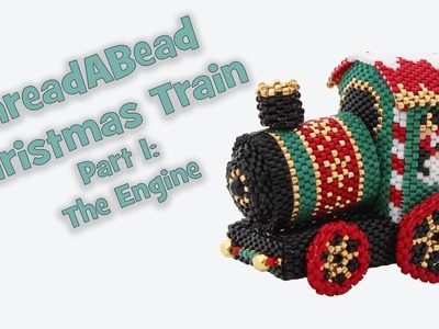 Christmas Train Ornament Pattern Part 1 - The Train Engine