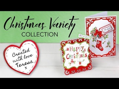 Christmas Variety Collection For Card Making & Papercrafting