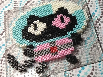 Cookie Cat ( Steven Universe ) ~ Perler Bead (Stop Motion)