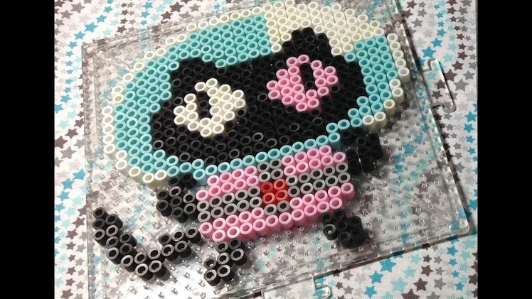 Cookie Cat ( Steven Universe ) ~ Perler Bead (Stop Motion)