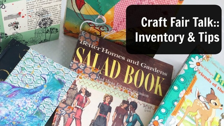 Craft Fair Video: Journal Flip Through: Craft Show Tips