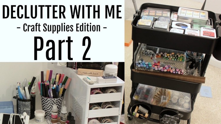 Craft Room Declutter Part 2 | Eyes On Allison