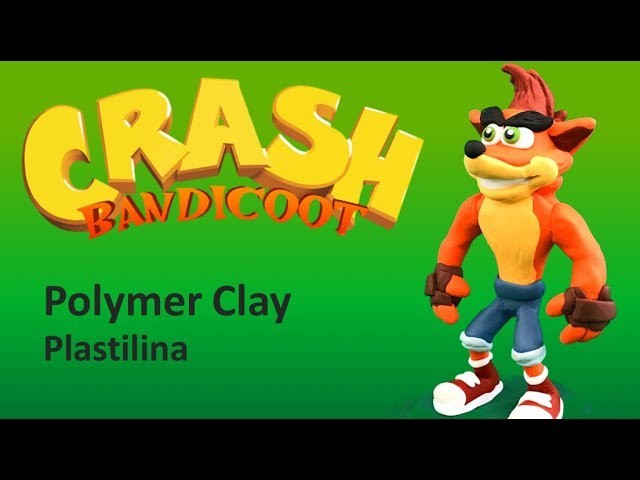 CRASH Bandicoot - Polymer Clay Tutorial