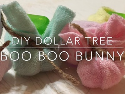 DIY Dollar Tree Boo Boo Bunny 2017