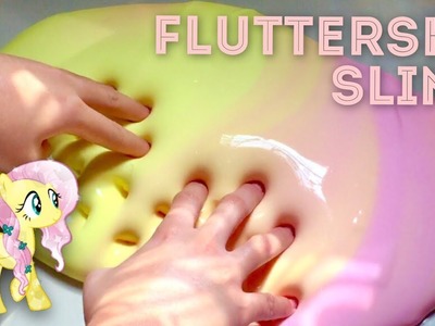 DIY MY LITTLE PONY SLIME : Fluttershy !!