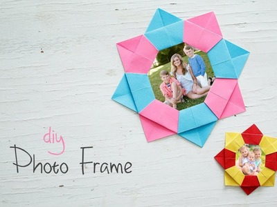 DIY Paper Photo Frame