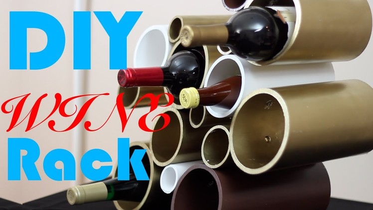 DIY PVC Wine Rack- DIY Test #10
