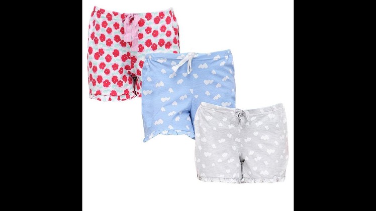DIY Simple Shorts for men or women | Pajama Shorts with Pockets, sew Knickers : Cutting & Sewing