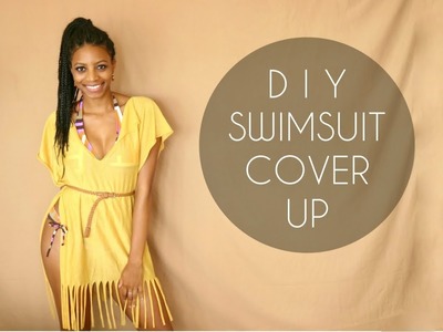DIY SWIMSUIT COVER-UP (NO SEWING)