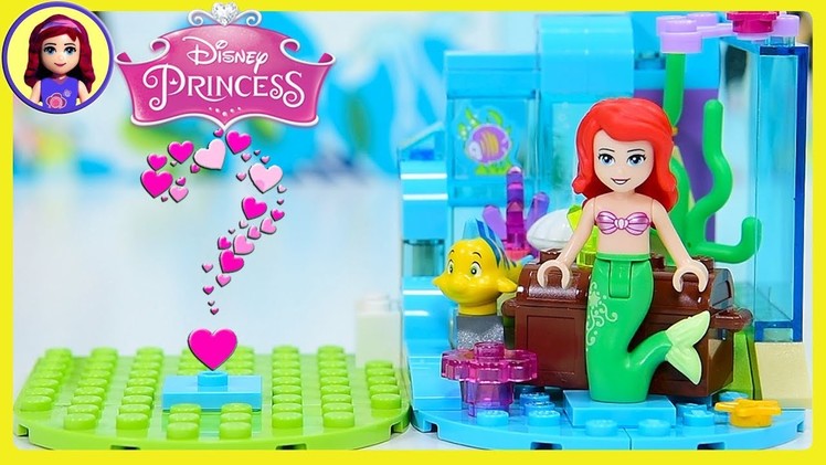 DIY Tiny Diorama Lego Disney Princess Ariel Little Mermaid Display Scene Build