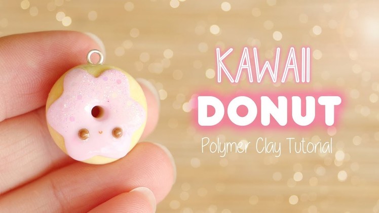 Easy Kawaii Donut│Polymer Clay Tutorial
