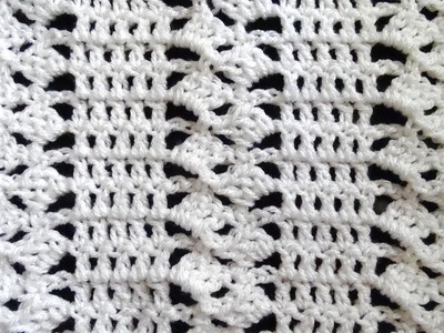 Fancy Blocks Crochet Stitch - Right Handed Crochet Tutorial