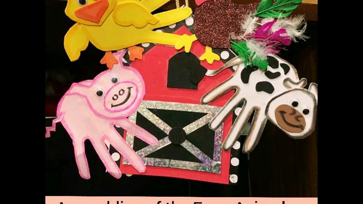 Farm Animals(Part 5.5);Art and Craft;Wall Hanging!