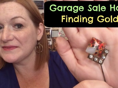 Finding Gold! Massive Jewelry Haul! Live Garage Sale Haul - Turning $35 into $?? - Reseller Jewelry