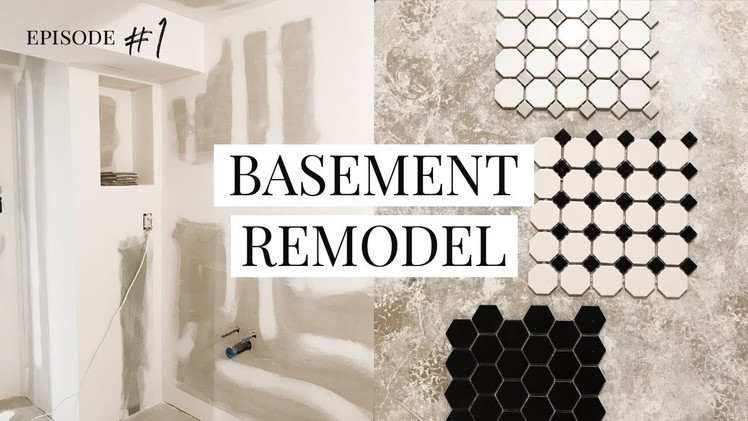 FIRST LOOK & PLAN • Our DIY Basement Remodel Project
