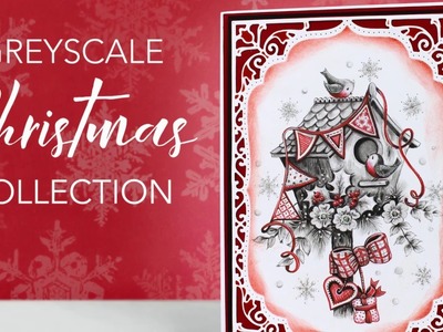 Greyscale Christmas Card Making Project
