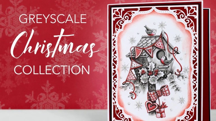 Greyscale Christmas Card Making Project